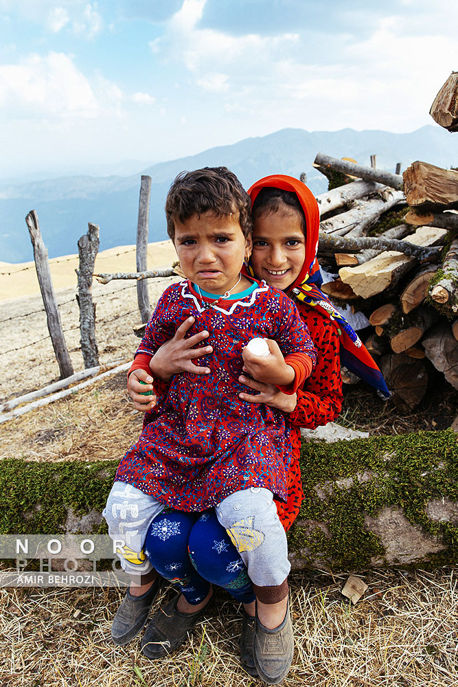 کودک عشایری در مناطق ییلاقی تالش استان گیلان