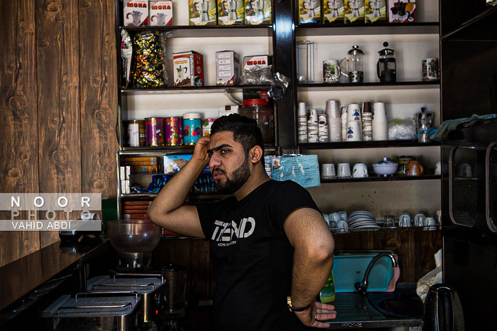 کافی شاپ در شهر قلعه گنج کرمان