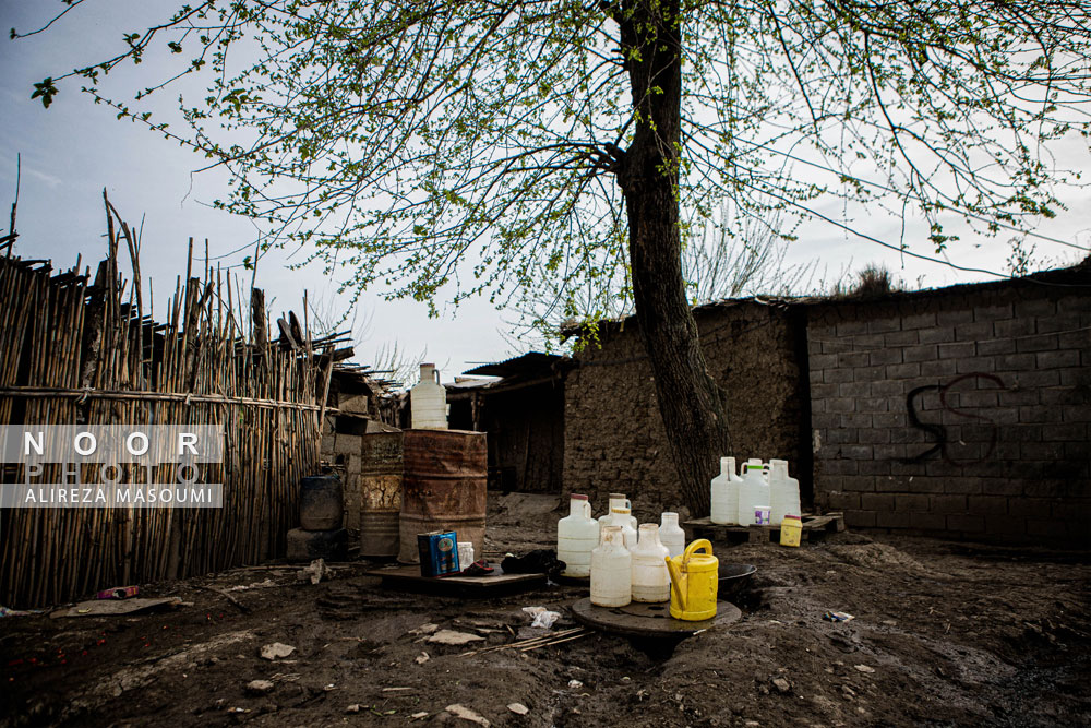 زندگی مهاجران بلوچ به حاشیه شهر گرگان