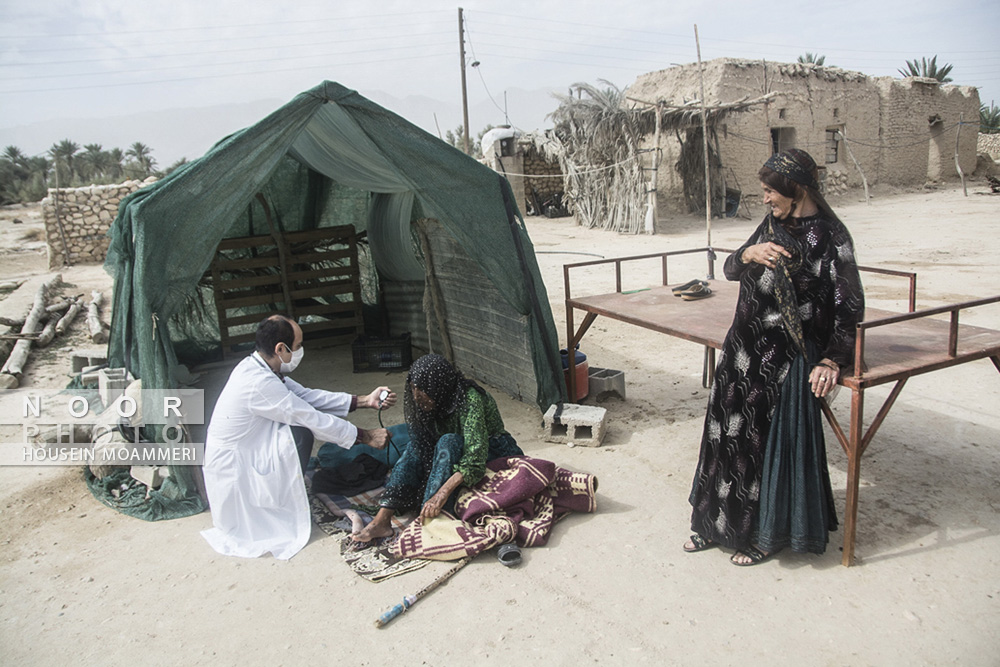 محرومیت درمانی در منطقه محروم بوشکان استان بوشهر