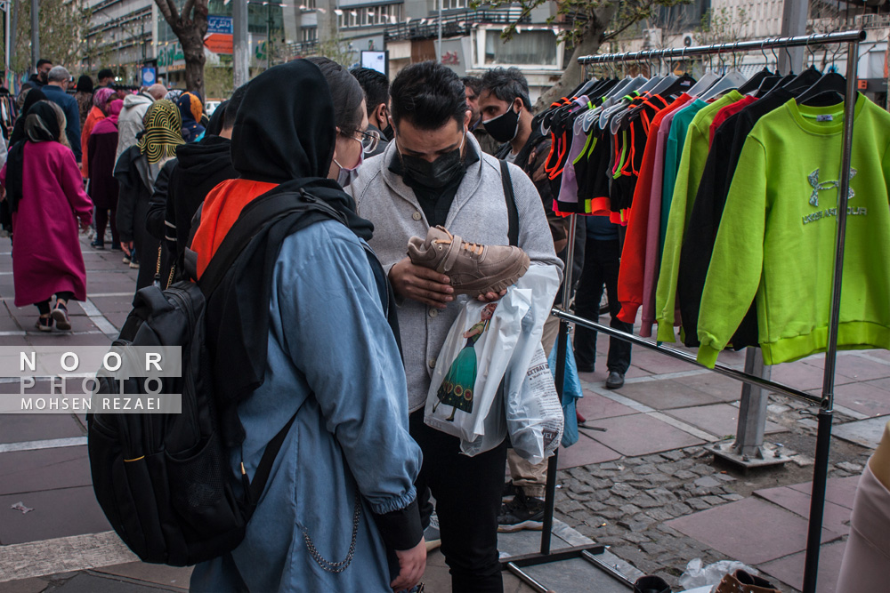 بازار دستفروشهای تهران