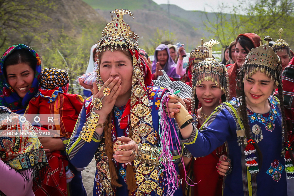 آئین سنتی عروس بران ترکمن