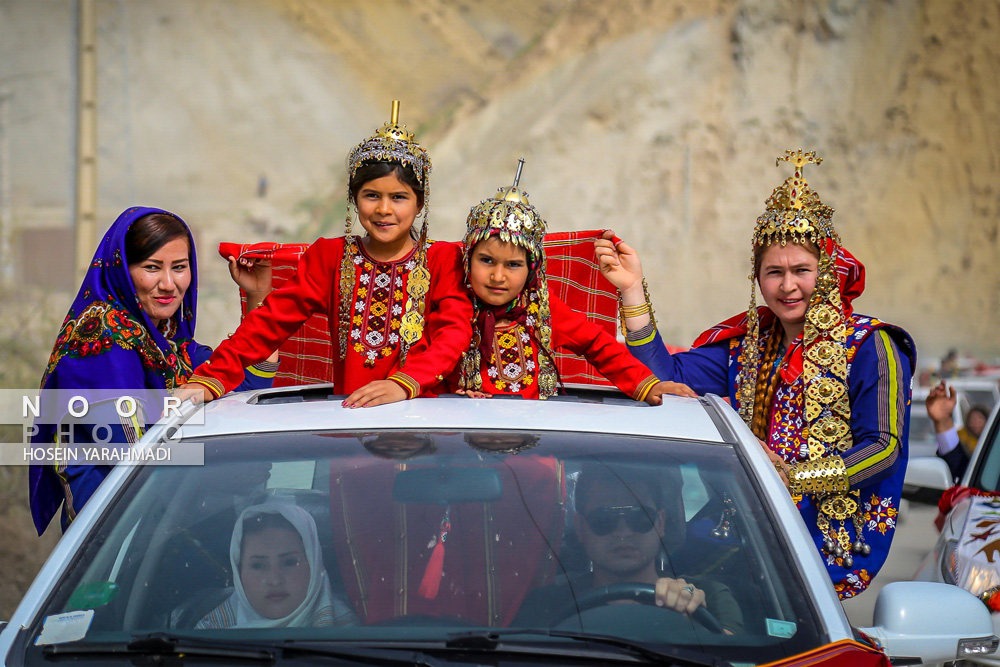 آئین سنتی عروس بران ترکمن