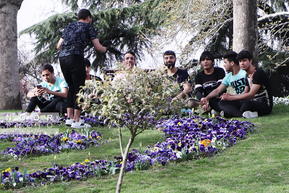 بوستان های تهران در ایام نوروز