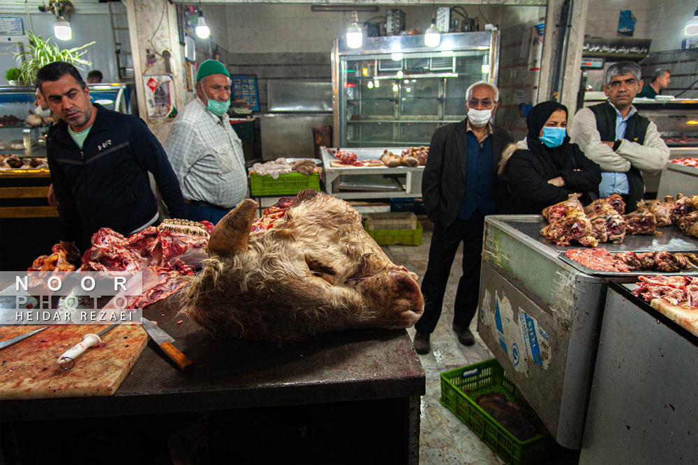 بازار گوشت و ماهی گرگان