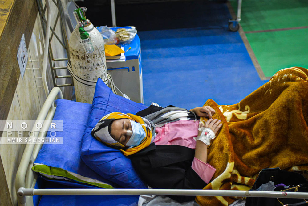 بیمارستان پشتیبان بیماران کرونایی در شیراز