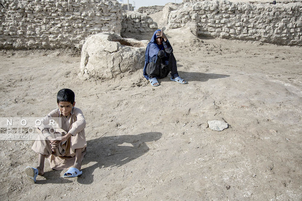 خانه ای متروکه و خالی از سکنه روستاهای مرزی زابل سیستان و لوچستان