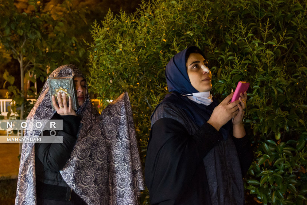 لیالی قدر ، شب بیست وسوم ماه رمضان در قزوین