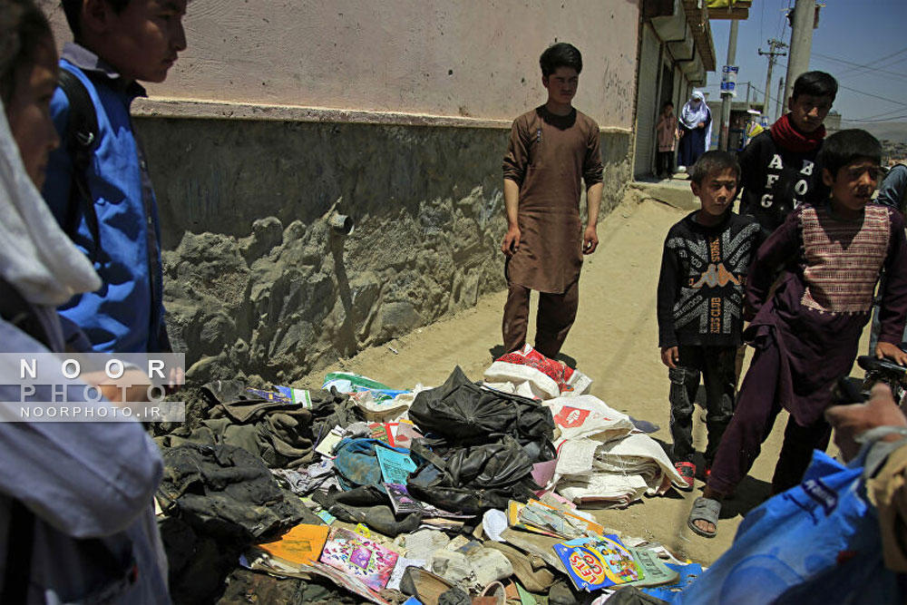 حادثه تروریستی انفجار در مدرسه دخترانه سیدالشهدا کابل- افغانستان