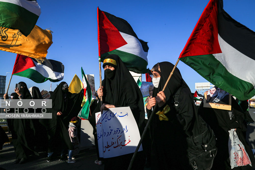 اعلام آمادگی طلاب و دانشجویان قم برای اعزام به غزه