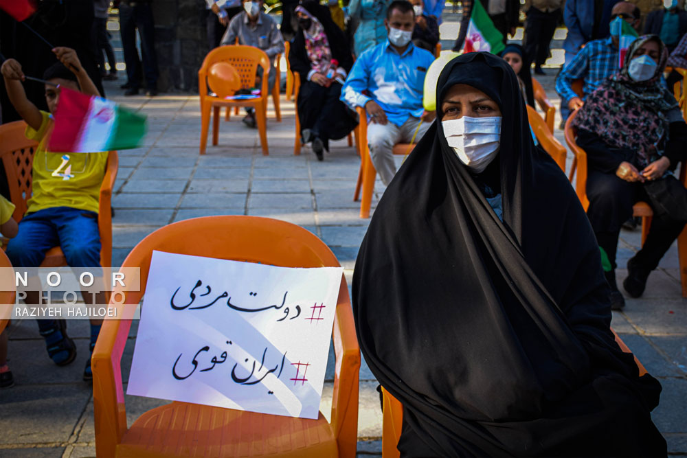 افتتاحیه ستادهای مردمی قرارگاه مردمی انسجام نیروهای انقلابی استان همدان