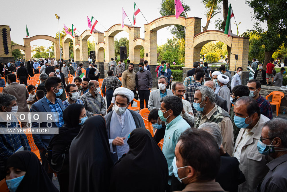 افتتاحیه ستادهای مردمی قرارگاه مردمی انسجام نیروهای انقلابی استان همدان