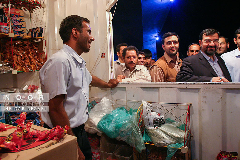 پشت صحنه فیلم تبلیغاتی محسن رضایی در نهیمن دوره انتخابات ریاست جمهوری