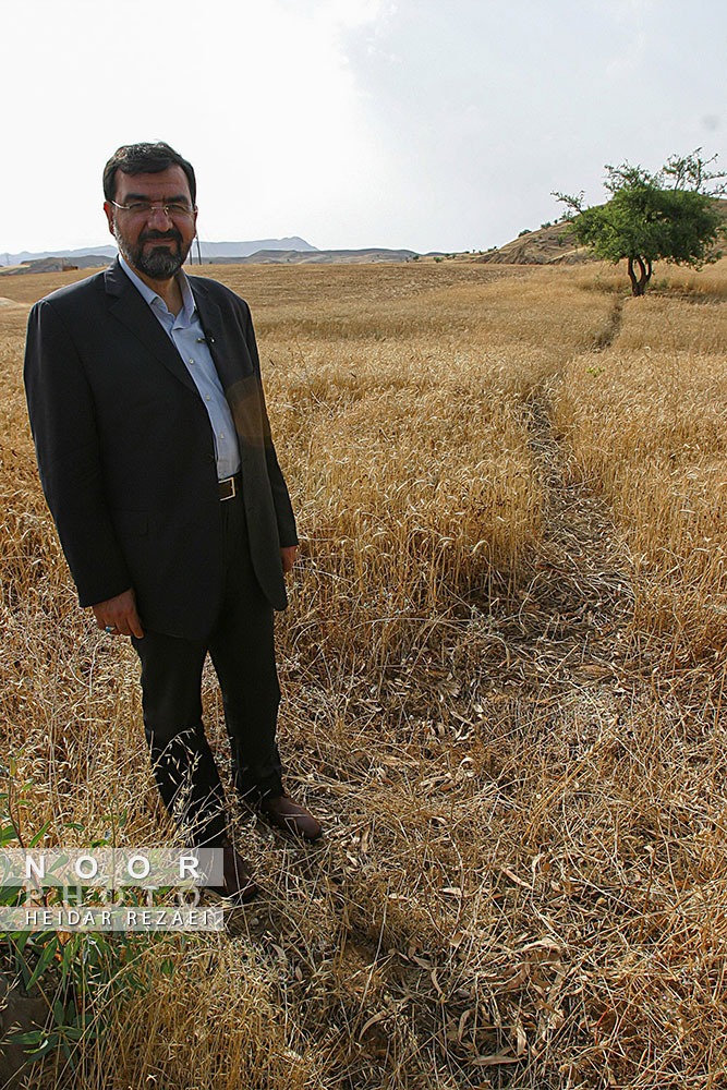 پشت صحنه فیلم تبلیغاتی محسن رضایی در نهیمن دوره انتخابات ریاست جمهوری