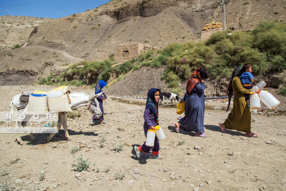 خشکسالی و آبرسانی با تانکر به روستاهای محروم بجنورد