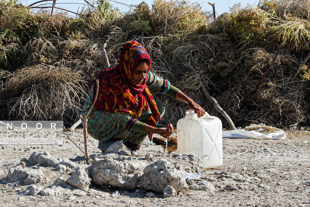 کمبود منابع آب آشامیدنی در منطقه محروم سیستان و بلوچستان