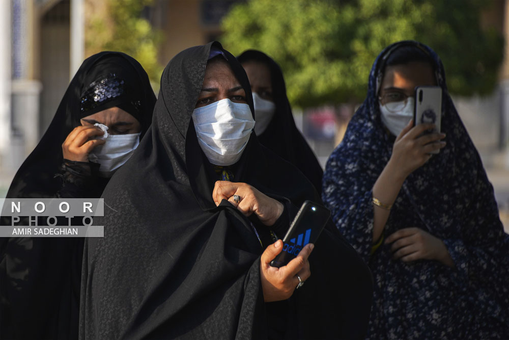 مراسم سیاه پوشان آستان احمدی و محمدی (ع)