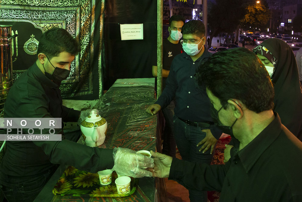 موکب های سفیته النجاه در ایام محرم در سطح شهر شیراز