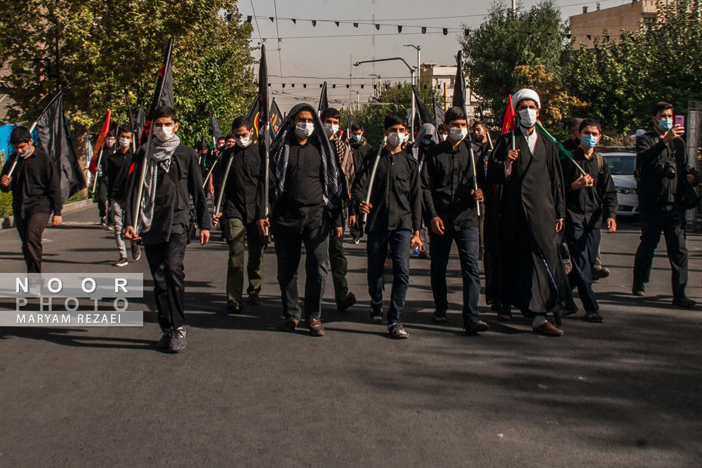 راهپیمایی جاماندگان اربعین حسینی(ع) در تهران