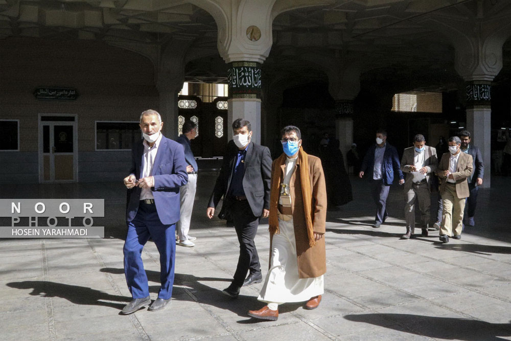 سفر سفیر یمن در ایران به قم