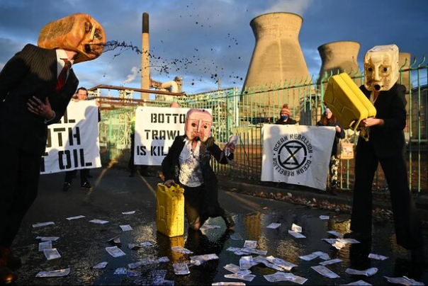 معترضان، اسکاتلند، نوامبر ۲۰۲۱