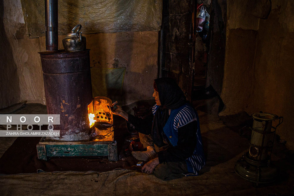 یکه تازی برف در مریوان کردستان