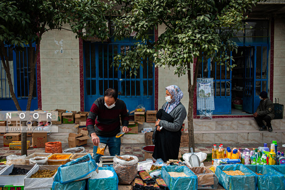 بازار محلی روستای کفشگیری گرگان