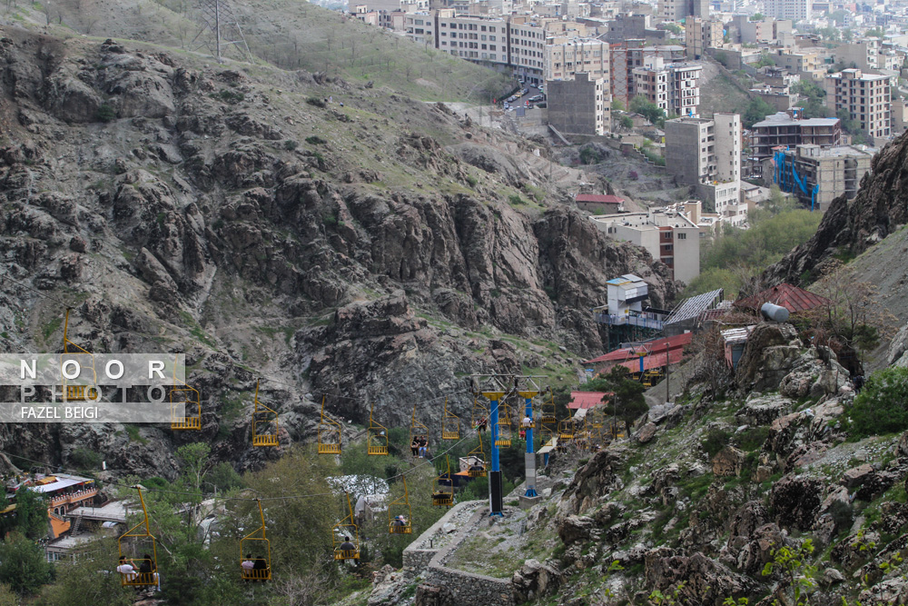 مصرف قلیان در دربند و ارتفاعات شمال تهران در ایام کرونا