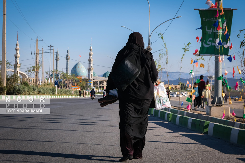 جشن میلاد حضرت مهدی (عج) در مسجد جمکران