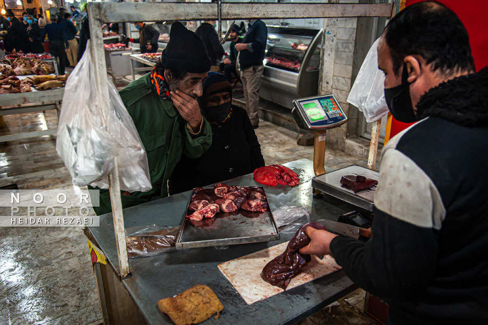 بازار گوشت و ماهی گرگان