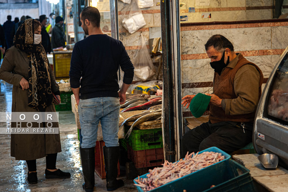 بازار گوشت و ماهی گرگان