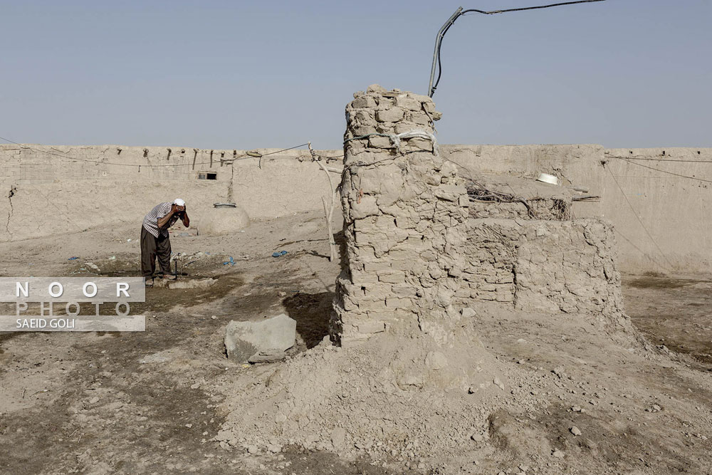 خانه ای متروکه و خالی از سکنه روستاهای مرزی زابل سیستان و لوچستان