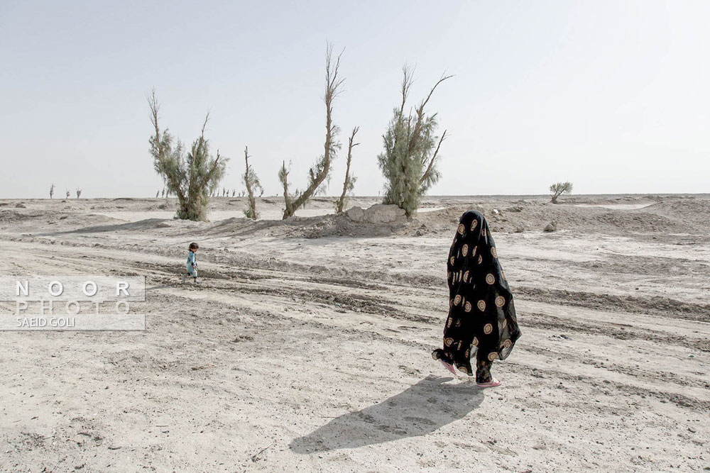 خانه ای متروکه و خالی از سکنه روستاهای مرزی زابل سیستان و لوچستان