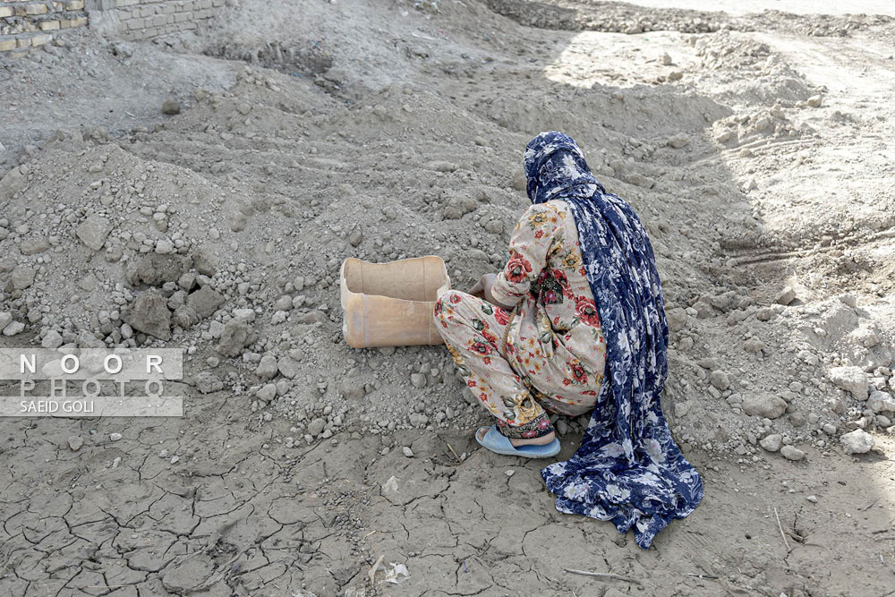 خانه ای متروکه و خالی از سکنه روستاهای مرزی زابل سیستان و لوچستان