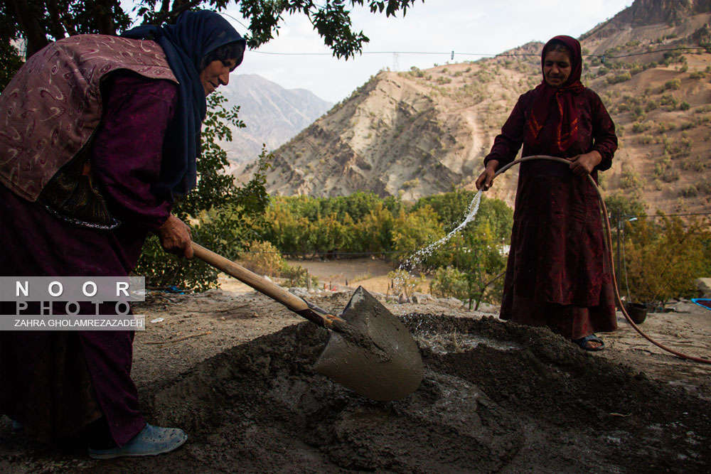 زندگی زنان سخت کوش ذلقی غربی الیگودرز لرستان