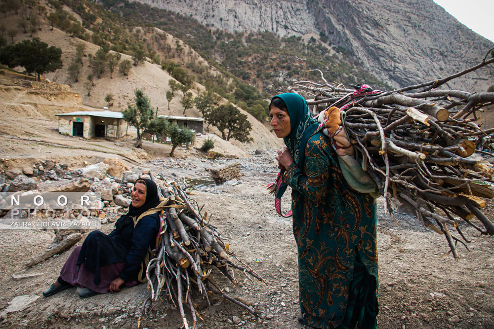 زندگی زنان سخت کوش ذلقی غربی الیگودرز لرستان