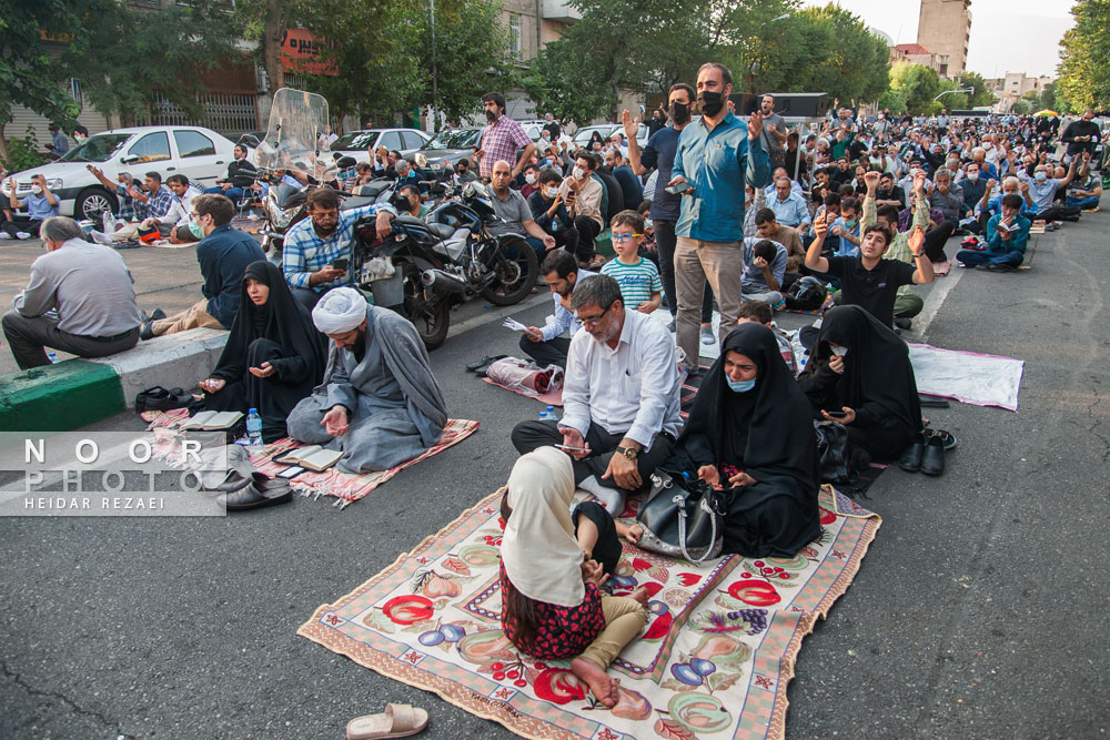 مراسم دعای عرفه در تهران