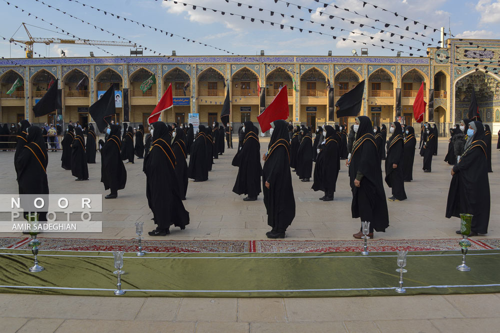 مراسم سیاه پوشان آستان احمدی و محمدی (ع)