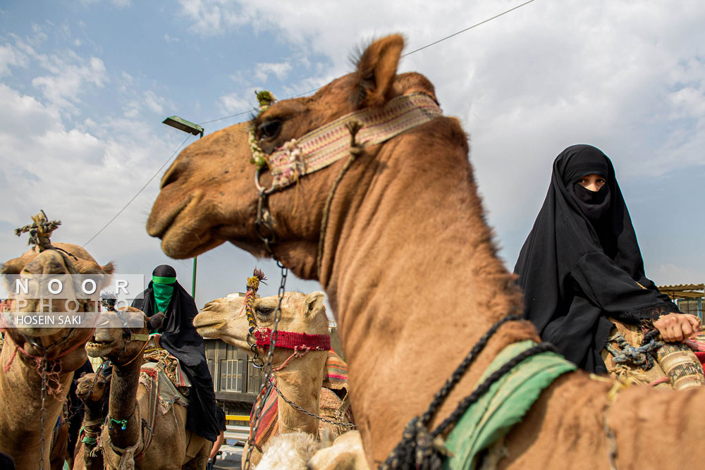 آئین عزاداری سومین روز شهادت حضرت اباعبدالله الحسین (ع) در تهران